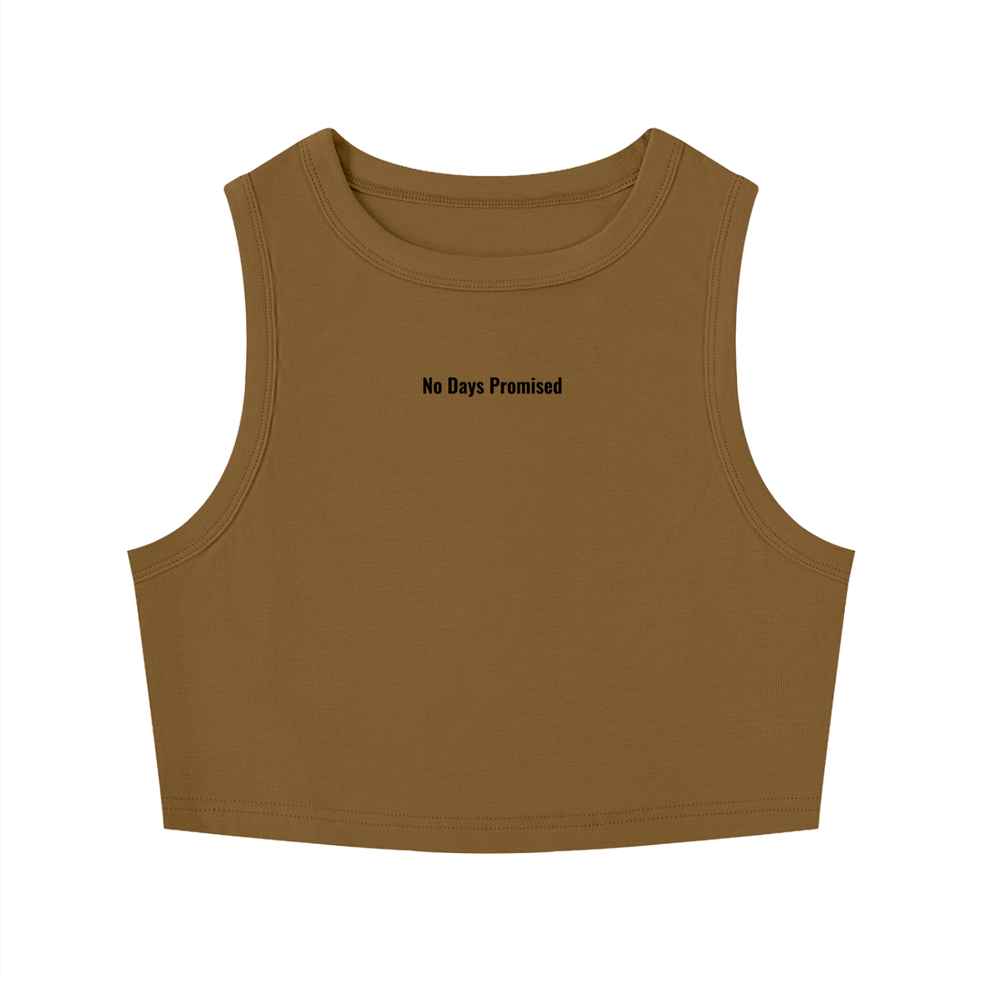 Women's Tight Crewneck Crop Tank Top