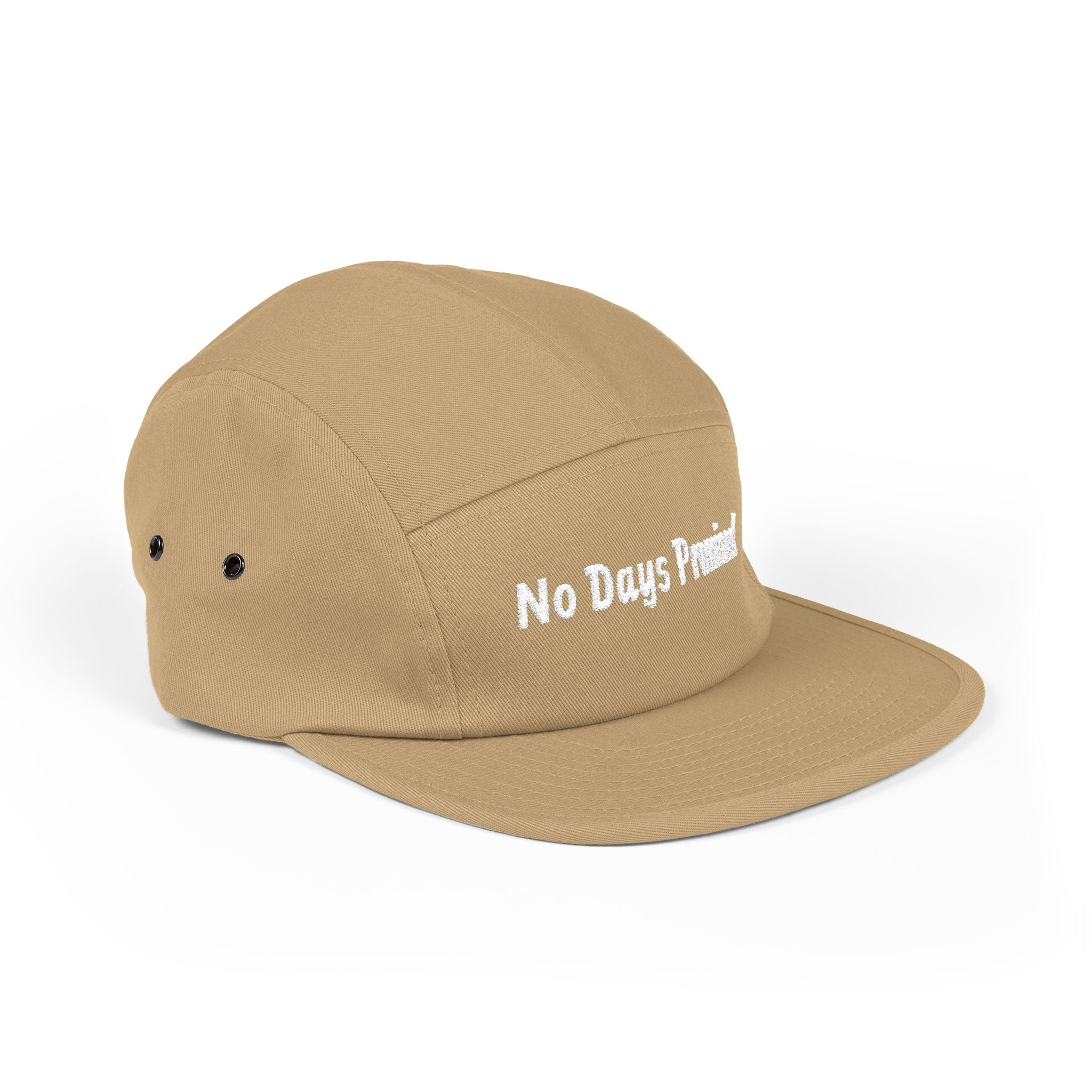 No Days Promised Embroidered 5-Panel Cap