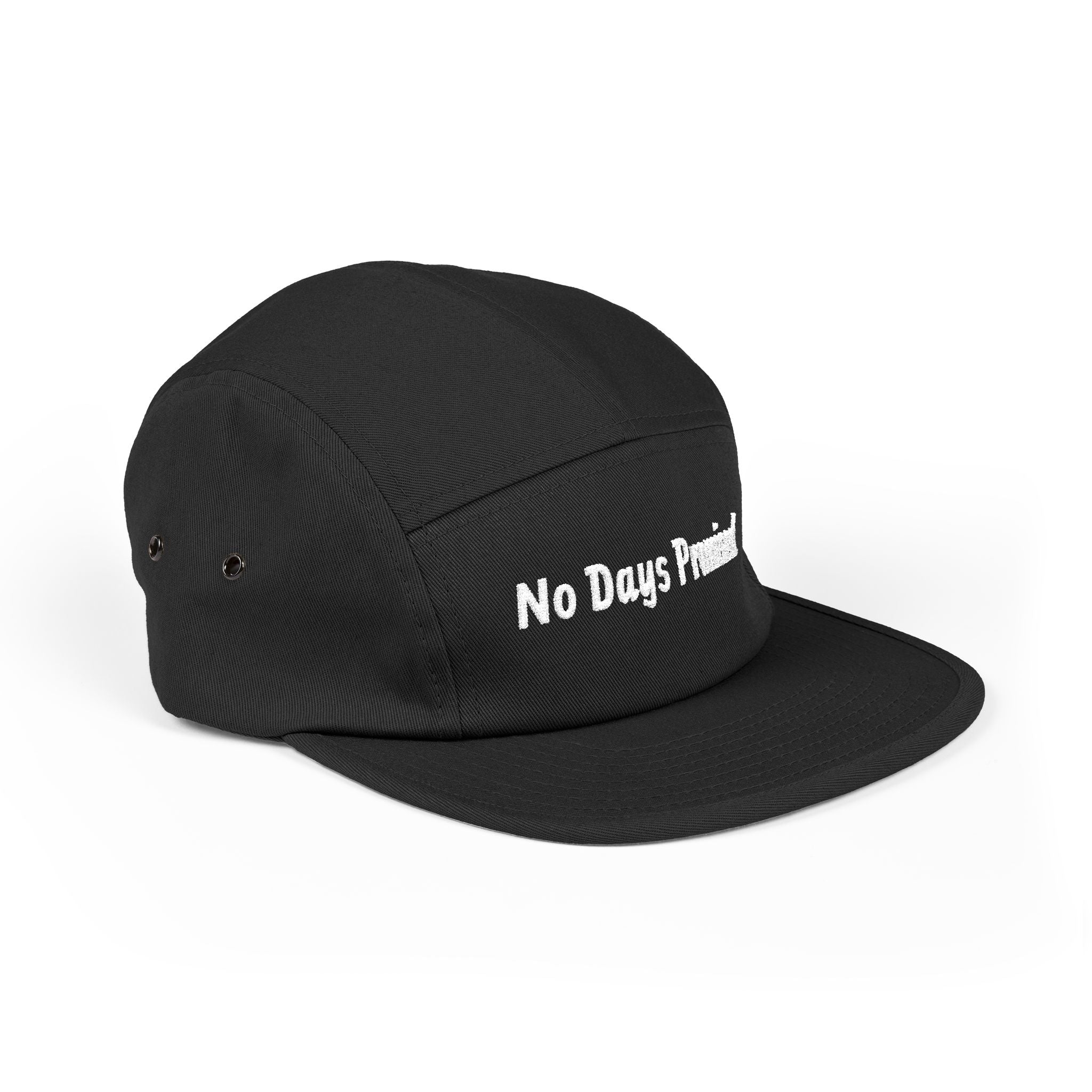No Days Promised Embroidered 5-Panel Cap