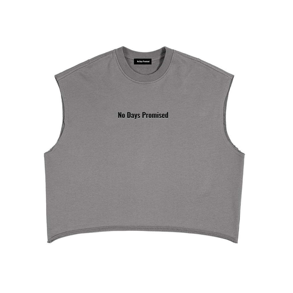 "Wake up. Thank God. Get to Work" Boxy Tank Top